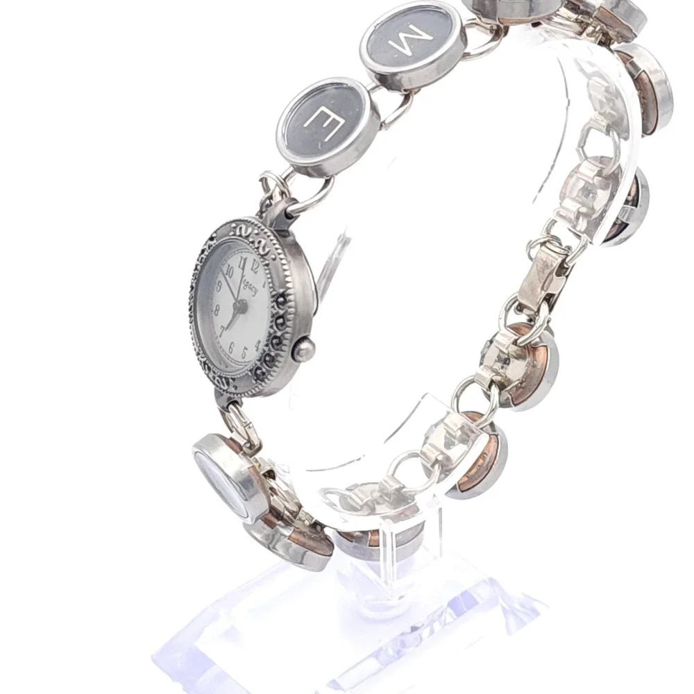 Vintage Legacy Time‎ Flyz Typewriter Key Watch Us Novelty Bracelet Watch Rare